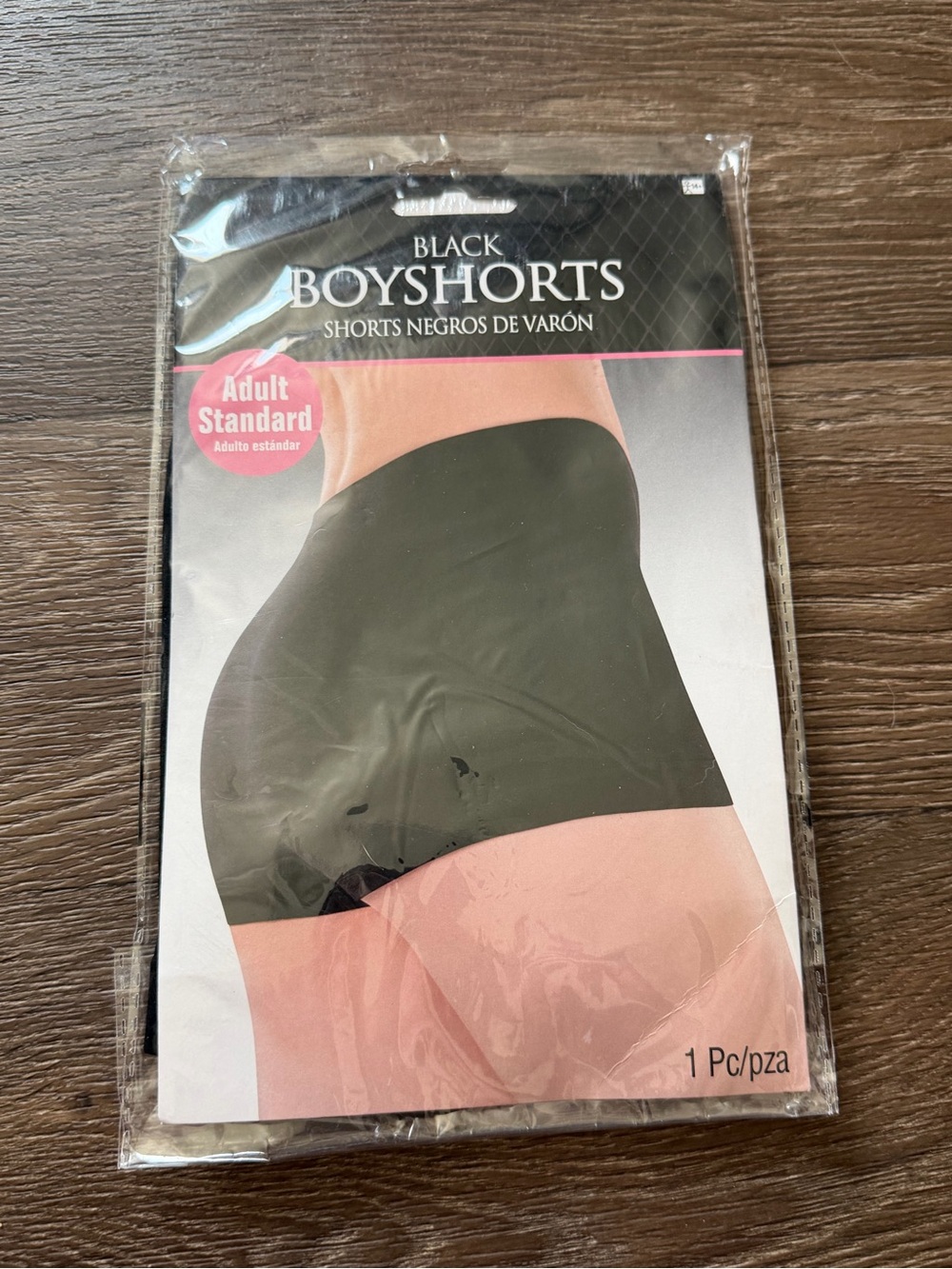 NWT Costumes USA Black Boyshorts Adult Standard
